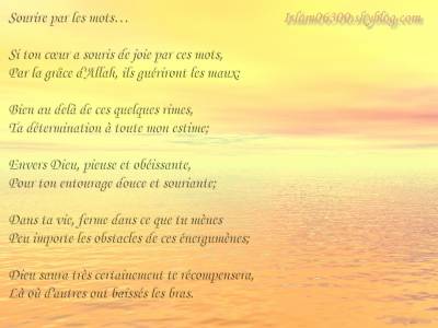 Sourire par les mots: petite  citation